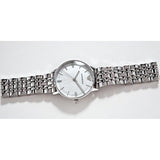  Shop Authentic Emporio Armani Classic Quartz Mother of Pearl Dial Silver Steel Strap Watch For Women - AR1602 - Luxxuri