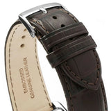  Shop Authentic Emporio Armani Classic Brown Dial Brown Leather Strap Watch For Men - AR1605 - Luxxuri