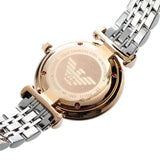  Shop Authentic Emporio Armani T Bar Gianni Classic Mother Of Pearl Dial Two Tone Steel Strap Watch For Women - AR1683 - Luxxuri
