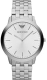  Shop Authentic Emporio Armani Classic Quartz Silver Dial Silver Steel Strap Watch For Men - AR1745 - Luxxuri