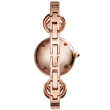  Shop Authentic Emporio Armani Retro Quartz Silver Dial Rose Gold Steel Strap Watch For Women - AR1776 - Luxxuri