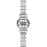  Shop Authentic Emporio Armani Classic Gianni T Bar Crystals Pink Dial Silver Steel Strap Watch For Women - AR1781 - Luxxuri