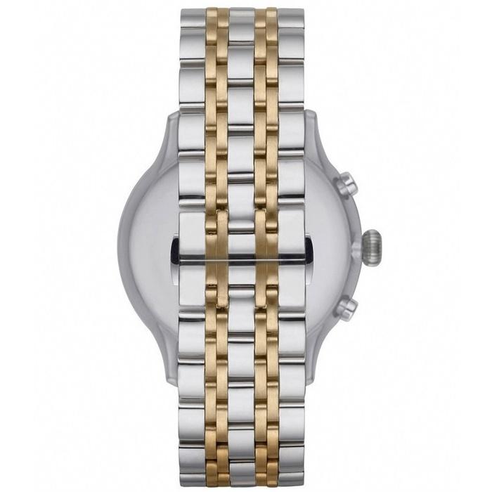  Shop Authentic Emporio Armani Classic Blue Dial Two Tone Steel Strap Watch For Men - AR1847 - Luxxuri