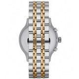 Shop Authentic Emporio Armani Classic Blue Dial Two Tone Steel Strap Watch For Men - AR1847 - Luxxuri