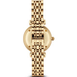  Shop Authentic Emporio Armani Gianni T Bar Silver Dial Gold Stainless Steel Strap Watch For Women - AR1877 - Luxxuri