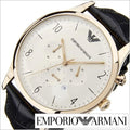  Shop Authentic Emporio Armani Classic Chronograph White Dial Black Leather Strap Watch For Men - AR1892 - Luxxuri