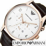  Shop Authentic Emporio Armani Beta Chronograph White Dial Brown Leather Strap Watch For Men - AR1916 - Luxxuri