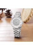  Shop Authentic Emporio Armani Gianni T Bar White Crystal Pave Dial Silver Stainless Steel Strap Watch For Women - AR1925 - Luxxuri
