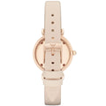  Shop Authentic Emporio Armani Gianni T Bar Quartz White Dial Beige Leather Strap Watch For Women - AR1927 - Luxxuri