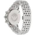  Shop Authentic Emporio Armani Chonograph SIlver Dial Silver Steel Strap Watch For Men - AR1933 - Luxxuri