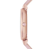  Shop Authentic Emporio Armani Gianni T Bar Mother Of Pearl Pink Dial Pink Leather Strap Watch For Women - AR1958 - Luxxuri