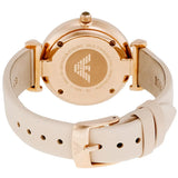 Shop Authentic Emporio Armani Arianna Mother of Pearl Dial Pink Leather Strap Watch For Women - AR11199 - Luxxuri