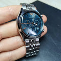  Shop Authentic Emporio Armani Luigi Chronograph Quartz Blue Dial Silver Steel Strap Watch For Men - AR1974 - Luxxuri
