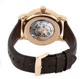  Shop Authentic Emporio Armani Meccanico Silver Skeleton Dial Brown Leather Strap Watch For Men - AR1983 - Luxxuri