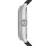  Shop Authentic Emporio Armani Dress Quartz White Dial Brown Leather Strap Watch For Men - AR1999 - Luxxuri