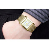  Shop Authentic Emporio Armani Mother of Pearl Dial Gold Mesh Bracelet Watch For Men - AR2016 - Luxxuri