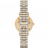  Shop Authentic Emporio Armani Gianni T Bar Analog White Dial Two Tone Steel Strap Watch For Women - AR2076 - Luxxuri
