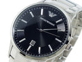  Shop Authentic Emporio Armani Sportivo Black Dial Silver Stainless Steel Watch For Men - AR2457 - Luxxuri