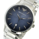  Shop Authentic Emporio Armani Renato Blue Dial Silver Steel Strap Watch For Men - AR2472 - Luxxuri
