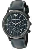 Shop Authentic Emporio Armani Renato Chronograph Quartz Blue Dial Blue Leather Strap Watch For Men - AR2481 - Luxxuri