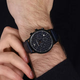  Shop Authentic Emporio Armani Renato Chronograph Quartz Blue Dial Blue Leather Strap Watch For Men - AR2481 - Luxxuri