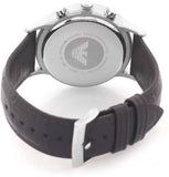  Shop Authentic Emporio Armani Renato Chronograph Black Dial Brown Leather Strap Watch For Men - AR2482 - Luxxuri