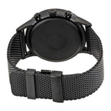  Shop Authentic Emporio Armani Renato Chronograph Black Dial Black Mesh Bracelet Watch For Men - AR2498 - Luxxuri