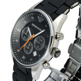  Shop Authentic Emporio Armani Sportivo Chronograph Black Dial Black Strap Watch For Men - AR5858 - Luxxuri