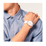  Shop Authentic Emporio Armani Sportivo White Dial White Rubber Strap Watch For Men - AR5919 - Luxxuri