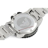  Shop Authentic Emporio Armani Bracelet Collection Black Dial Silver Steel Strap Watch For Men - AR5970 - Luxxuri
