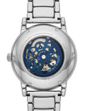  Shop Authentic Emporio Armani Meccanico Automatic Silver Dial Silver Steel Strap Watch for Men - AR60006 - Luxxuri