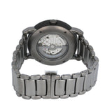  Shop Authentic Emporio Armani Meccanico Automatic Black Dial Black Steel Strap Watch For Men - AR60010 - Luxxuri