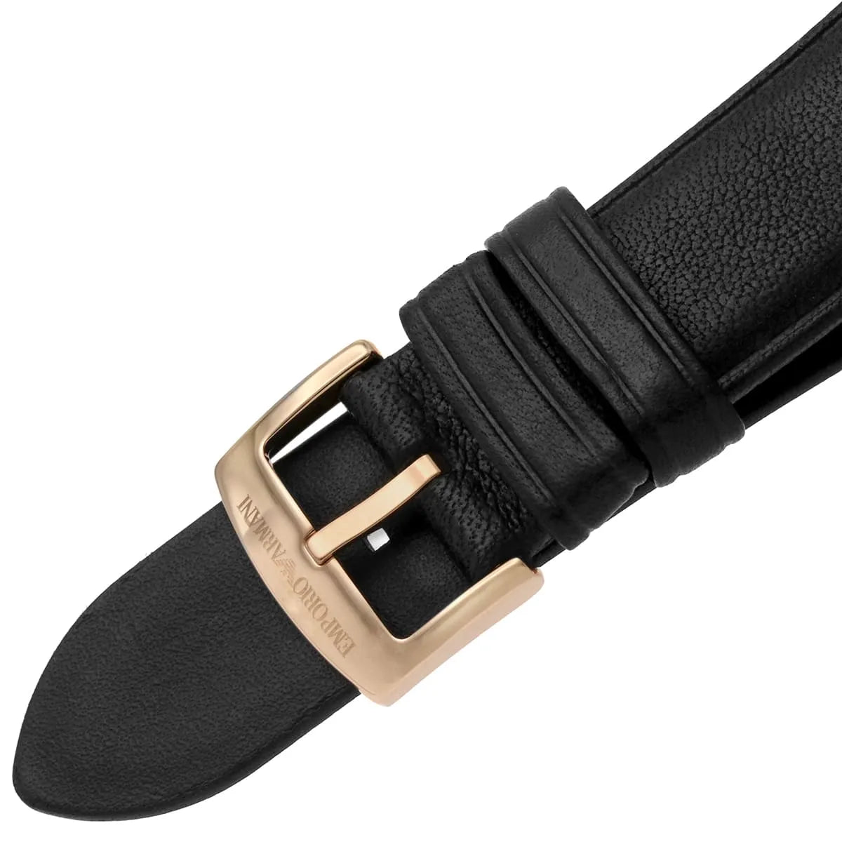  Shop Authentic Emporio Armani Luigi Automatic Silver Dial Black Leather Strap Watch For Men - AR60013 - Luxxuri