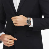  Shop Authentic Emporio Armani Meccanico Automatic Skeleton Black Dial Silver Steel Strap Watch For Men - AR60021 - Luxxuri