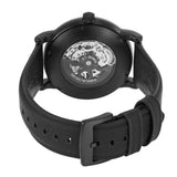 Shop Authentic Emporio Armani Meccanico Quartz Black Dial Black Leather Strap Watch For Men - AR60032 - Luxxuri