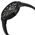  Shop Authentic Emporio Armani Meccanico Automatic Black Dial Black Leather Strap Watch For Men - AR60042 - Luxxuri
