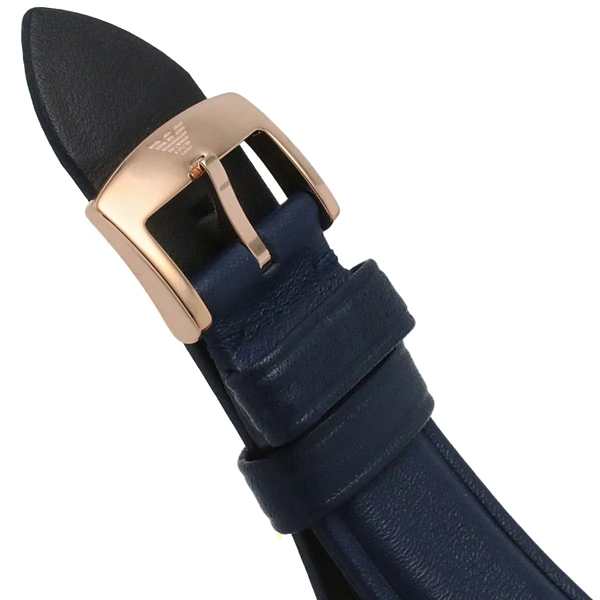  Shop Authentic Emporio Armani Meccanico Automatic Blue Dial Blue Leather Strap Watch For Men - AR60050 - Luxxuri