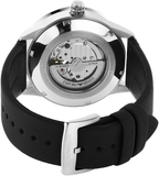  Shop Authentic Emporio Armani Renato Chronograph Automatic Black Dial Black Leather Strap Watch For Men - AR60051 - Luxxuri