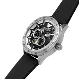  Shop Authentic Emporio Armani Renato Chronograph Automatic Black Dial Black Leather Strap Watch For Men - AR60051 - Luxxuri