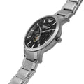  Shop Authentic Emporio Armani Meccanico Automatic Black Dial Silver Steel Strap Watch For Men - AR60055 - Luxxuri