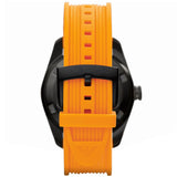  Shop Authentic Emporio Armani Sportivo Quartz Black Dial Orange Rubber Strap Watch For Men - AR6046 - Luxxuri