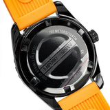  Shop Authentic Emporio Armani Sportivo Quartz Black Dial Orange Rubber Strap Watch For Men - AR6046 - Luxxuri