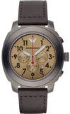 Shop Authentic Emporio Armani Delta Chronograph Brown Dial Brown Leather Strap Dial Watch For Men - AR6055 - Luxxuri