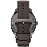  Shop Authentic Emporio Armani Delta Chronograph Brown Dial Brown Leather Strap Dial Watch For Men - AR6055 - Luxxuri