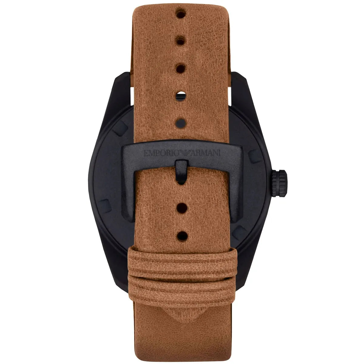  Shop Authentic Emporio Armani Sportivo Analog Brown Dial Brown Leather Strap Watch For Men - AR6080 - Luxxuri