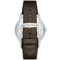  Shop Authentic Emporio Armani Kappa Quartz White Dial Brown Leather Strap Watch For Men - AR80006 - Luxxuri