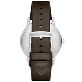  Shop Authentic Emporio Armani Kappa Quartz White Dial Brown Leather Strap Watch For Men - AR80006 - Luxxuri