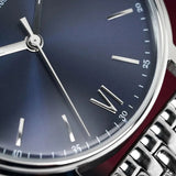  Shop Authentic Emporio Armani Kappa Quartz Blue Dial Silver Steel Strap Watch For Men - AR80010 - Luxxuri