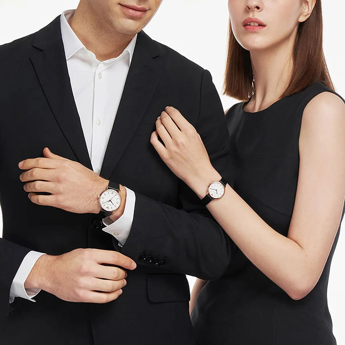  Shop Authentic Emporio Armani Kappa Quartz White Dial Black Leather Strap Watch For Men - AR80015 - Luxxuri