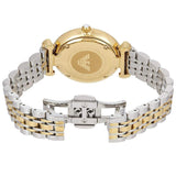  Shop Authentic Emporio Armani Gianni T Bar White Dial Two Tone Steel Strap Watch For Women - AR8031 - Luxxuri